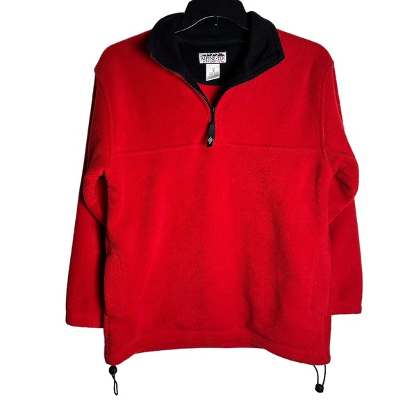 Alpine Tek Fleece Pullover Red size Medium - Picture 2 of 12